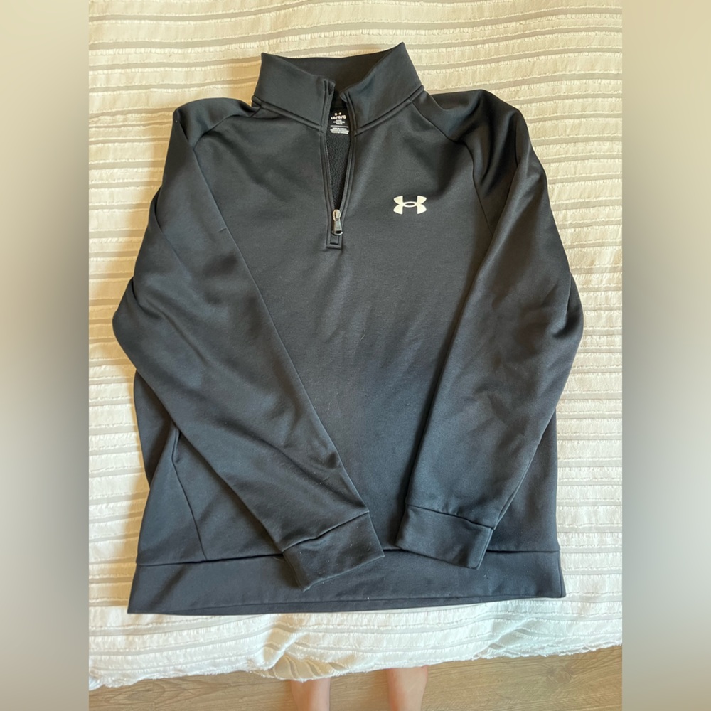 Under Armour Black Quarter-Zip Pullover